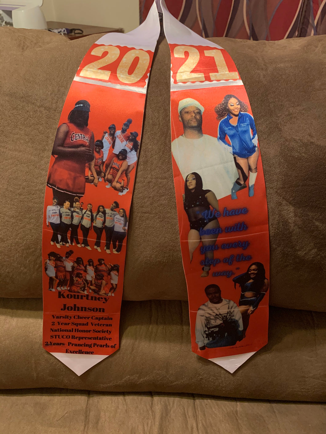 Sublimation Graduation Stole